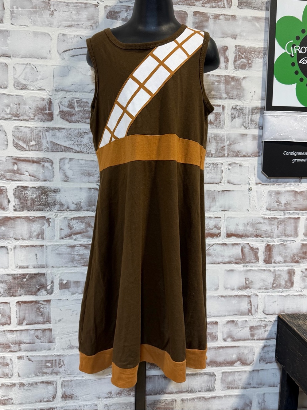 Star Wars Chewbacca Girl's
Character sleeveless Dress costume 5/6